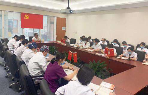 百年党史学习教育—北京德尔康尼骨科医院党支部党员大会