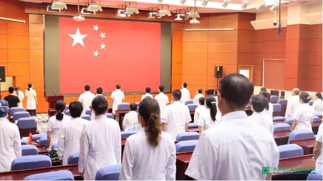新征程·更自信|德尔康尼举行首都体育馆综合训练馆医疗站、再生恢复站首批驻站医护团队行前教育暨出征仪式