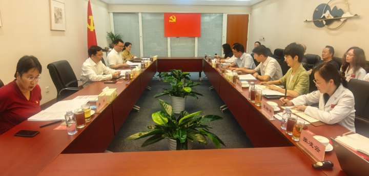 海淀区委副书记杨仁全深入北京德尔康尼骨科医院调研“两新”组织党建工作