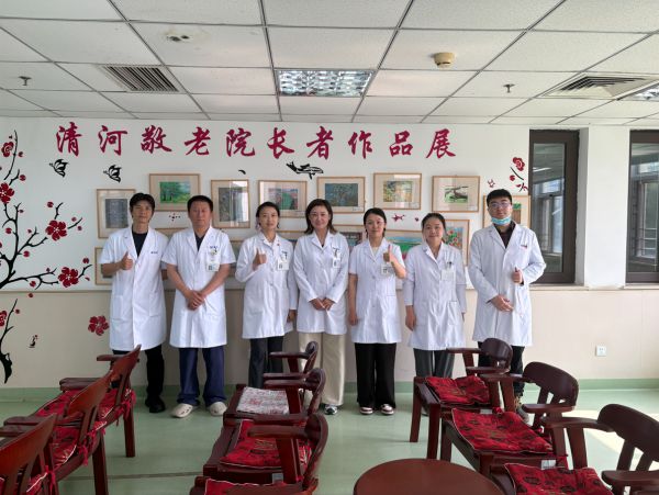 我院走进清河养老院开展肌少症筛查